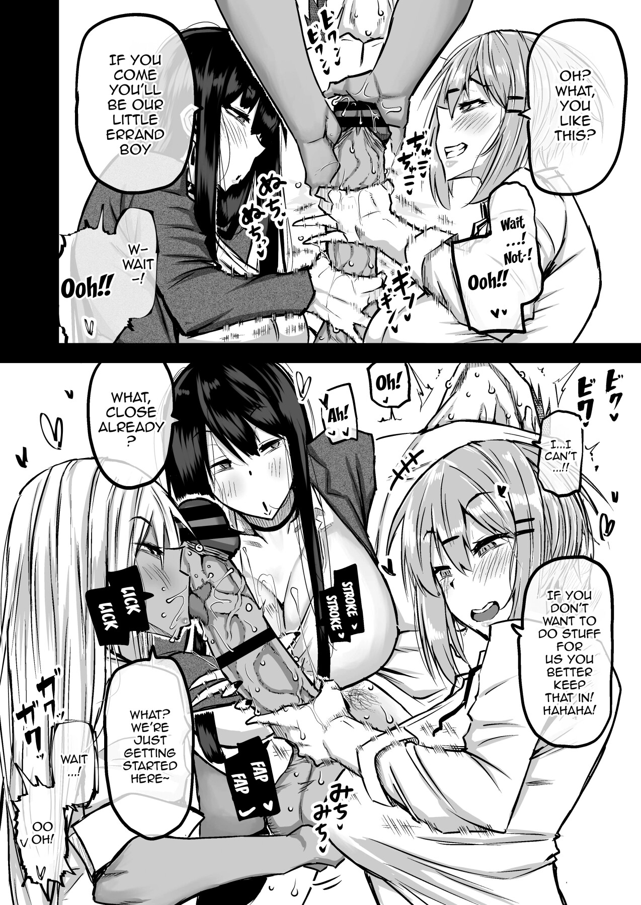 Hentai Manga Comic-The Huge Tittied Gals That Suck Everything Out Of Me-Read-10